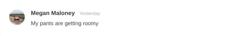 Client win message