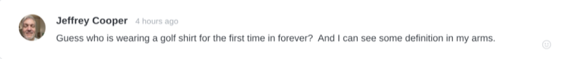 Client win message